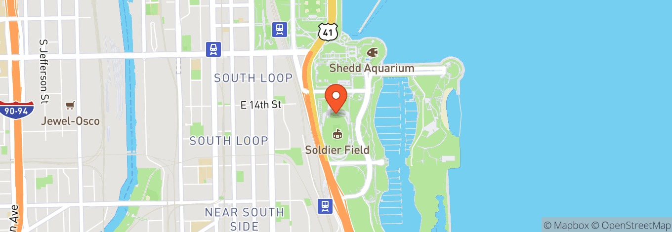 Map of Soldier Field