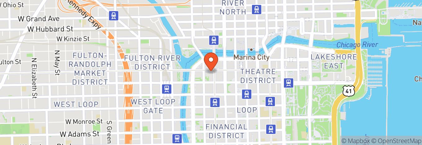 Map of Drag Bingo Chicago