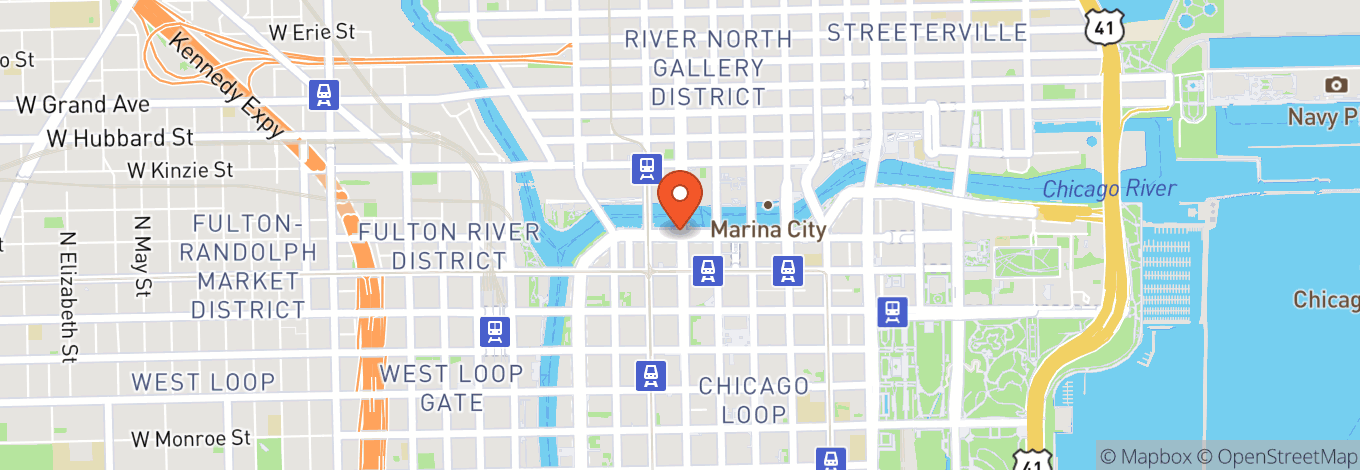 Map of Muscle Men Male Strippers - Chicago
