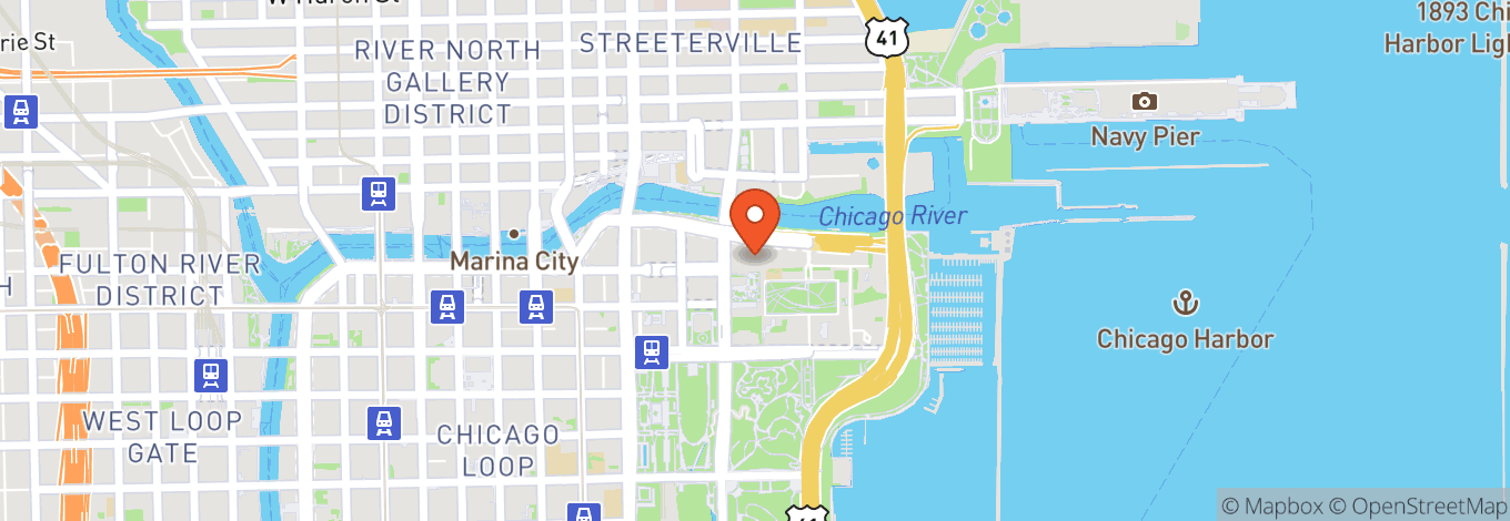 Map of Swissotel Chicago