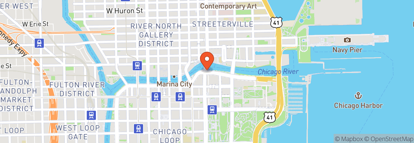 Map of Chicago Architecture Center - Chicago's First Lady