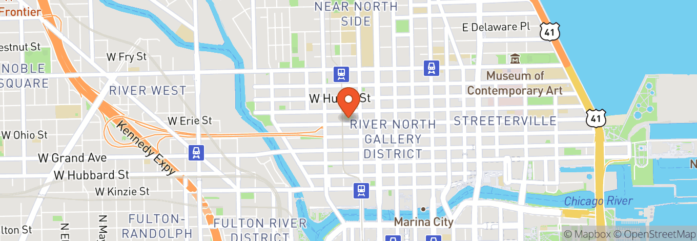Map of Downtown Chicago