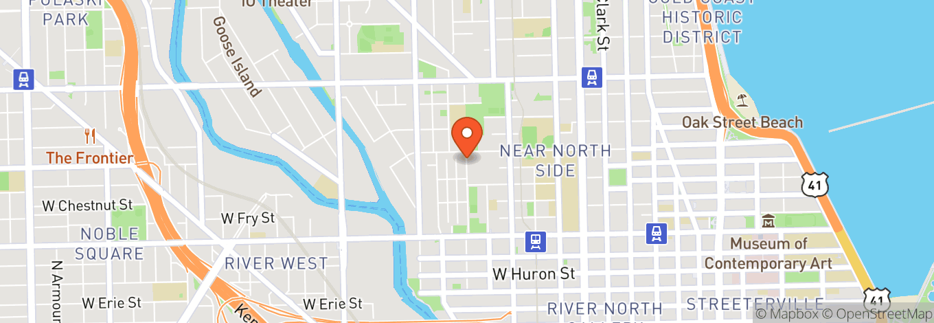 Map of River North