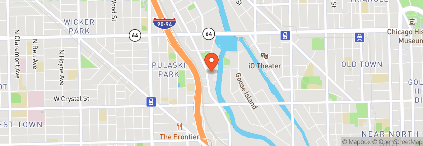 Map of Three Top Lounge