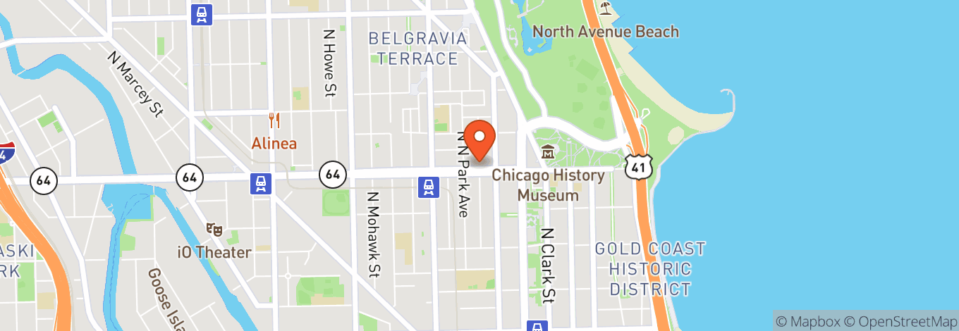 Map of Second City - Up Comedy Club