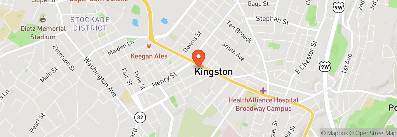Map of Ulster Performing Arts Center