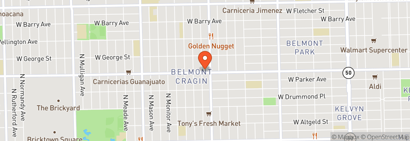 Map of Stereo Nightclub