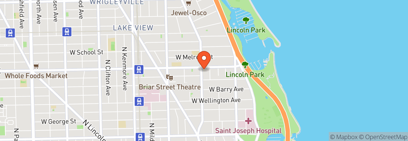 Map of Laugh Factory Chicago