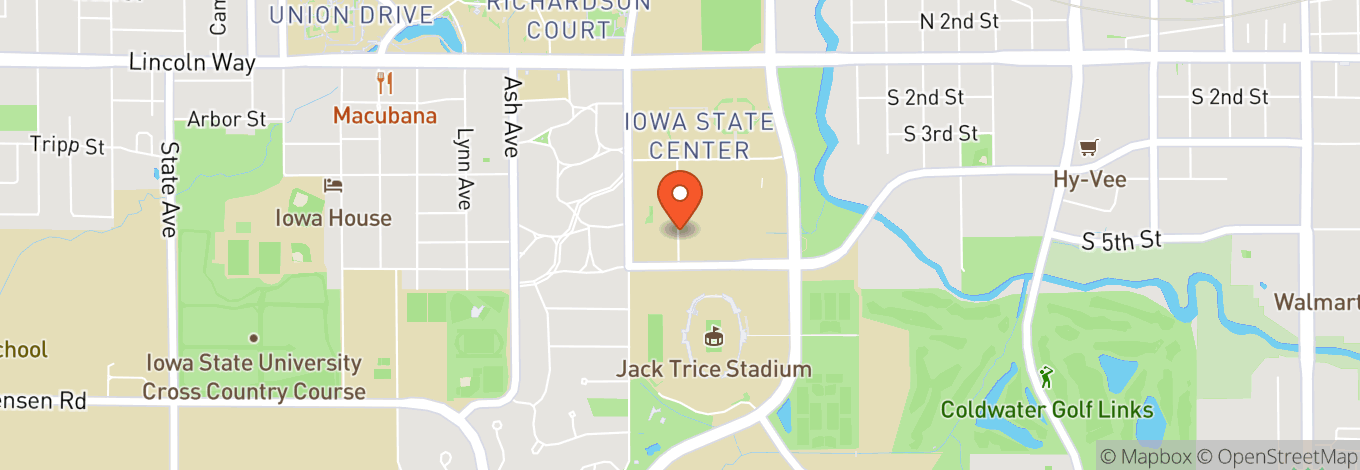 Map of Stephens Auditorium