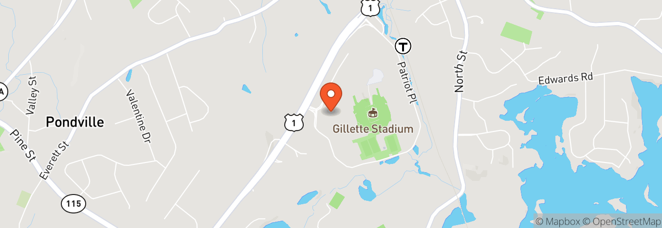 Map of Six String Grill & Stage