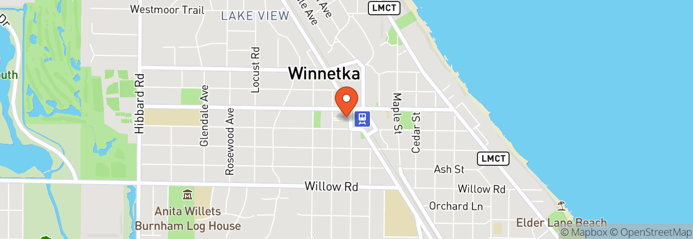 Map of Winnetka Music Festival