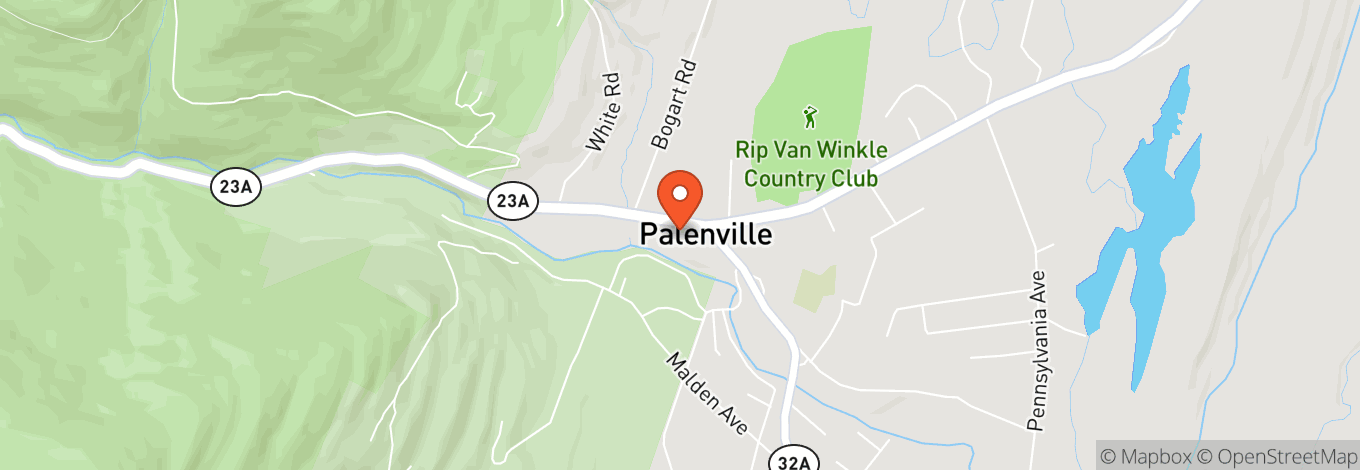 Map of Griffin House Palenville