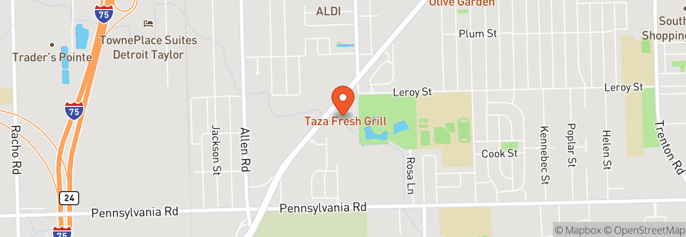 Map of The Grecian Center