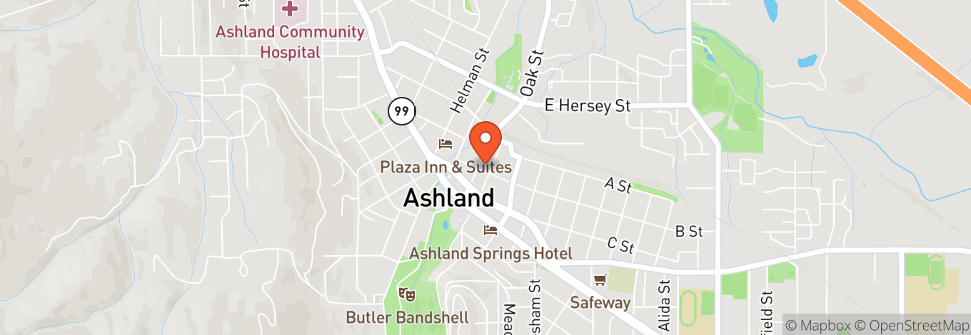 Map of Historic Ashland Armory