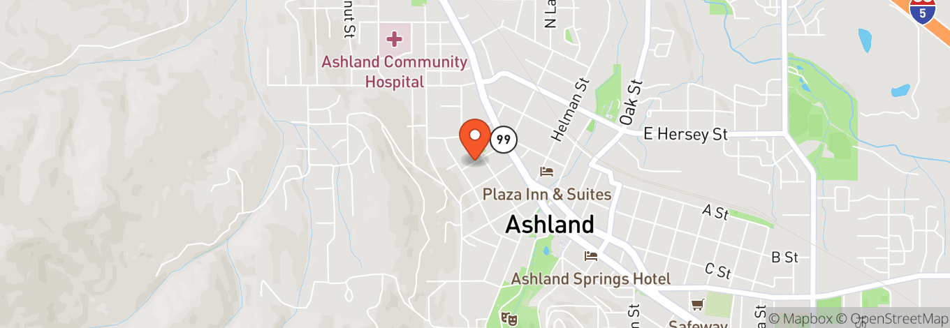 Map of Ashland First United Methodist