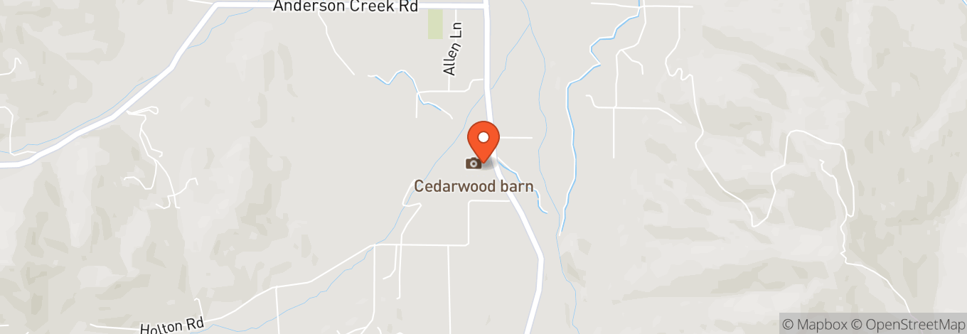 Map of Cedarwood Farm Barn Show
