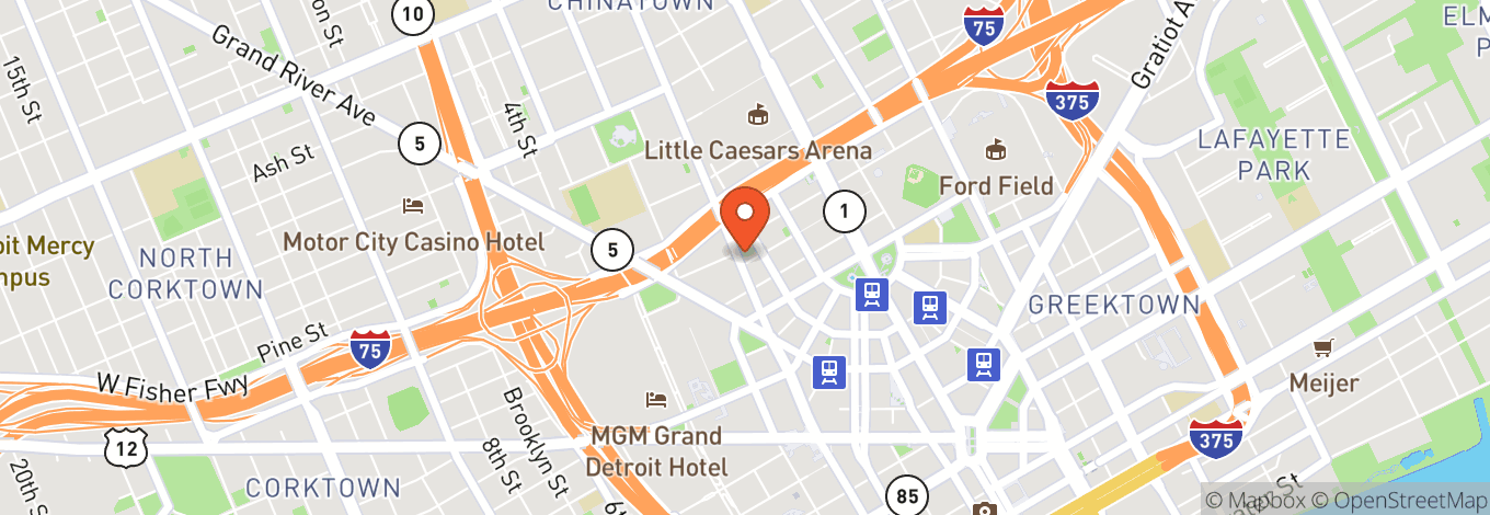 Map of Bookies Bar N' Grille