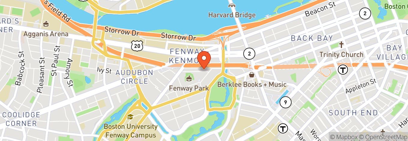 Map of Lansdowne Pub