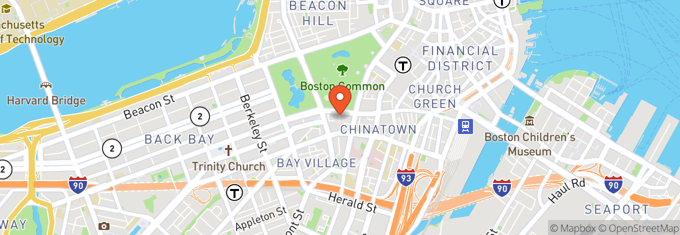 Map of Emerson Colonial Theatre