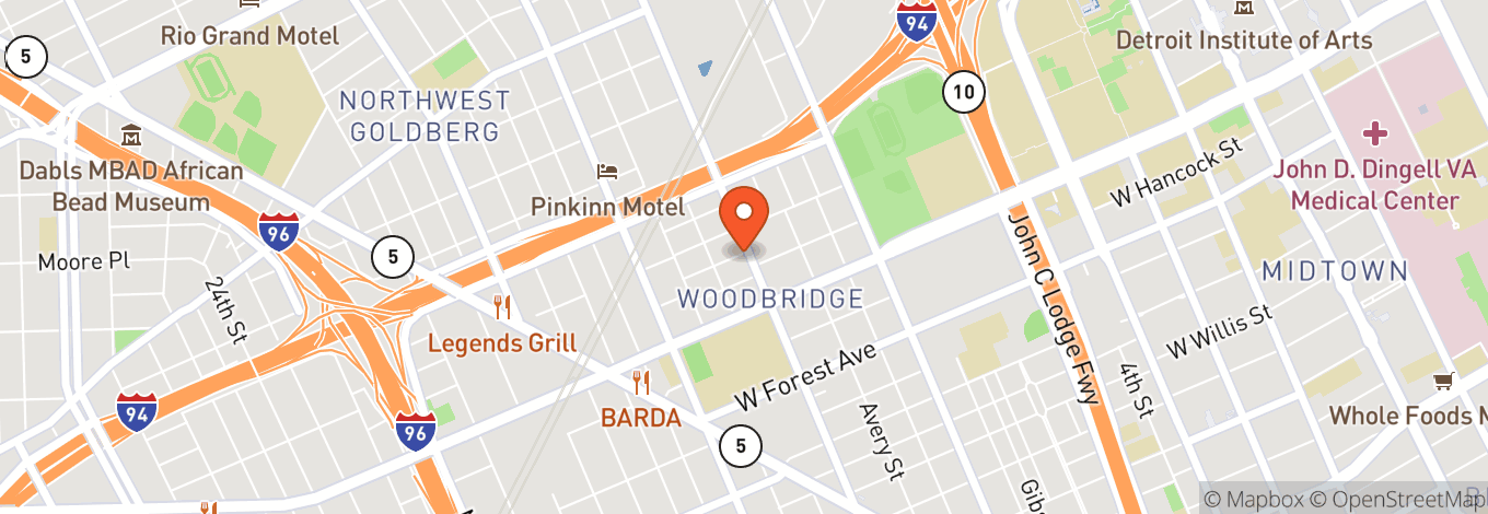 Map of Spread Art Collective