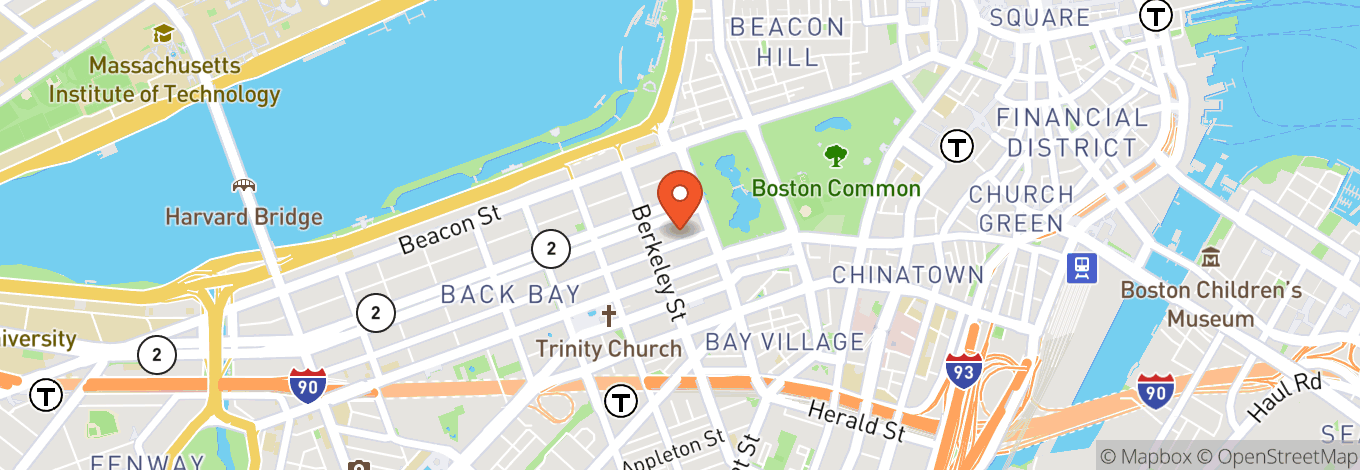 Map of 15 Newbury Street