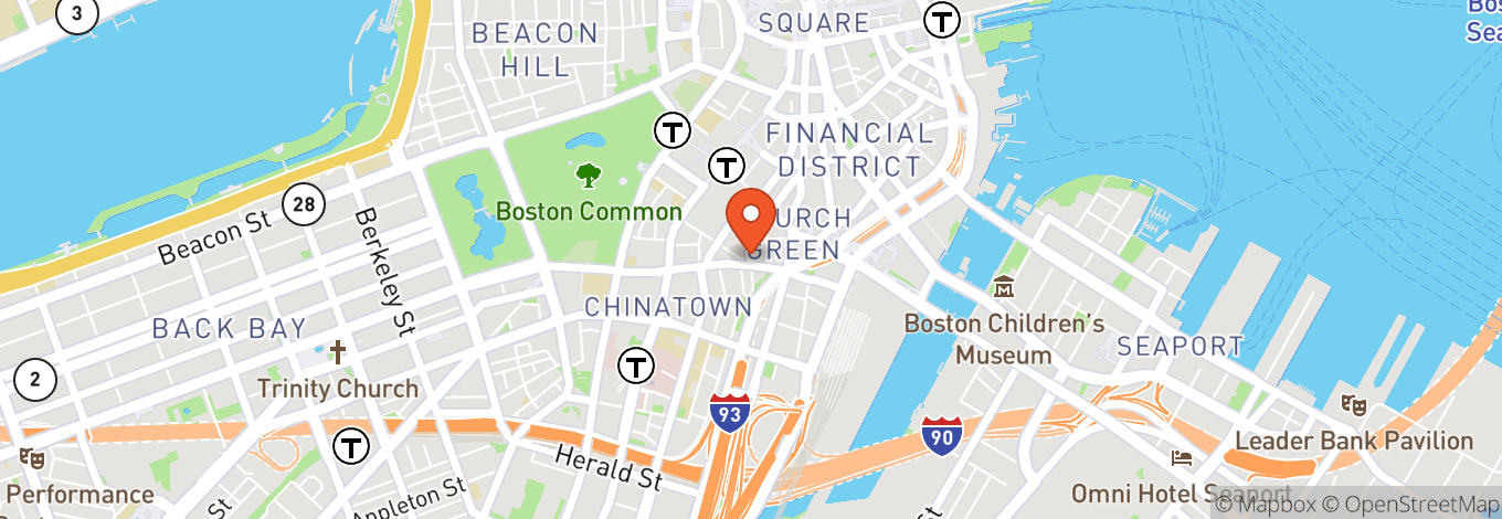 Map of Muscle Men Male Strippers Boston