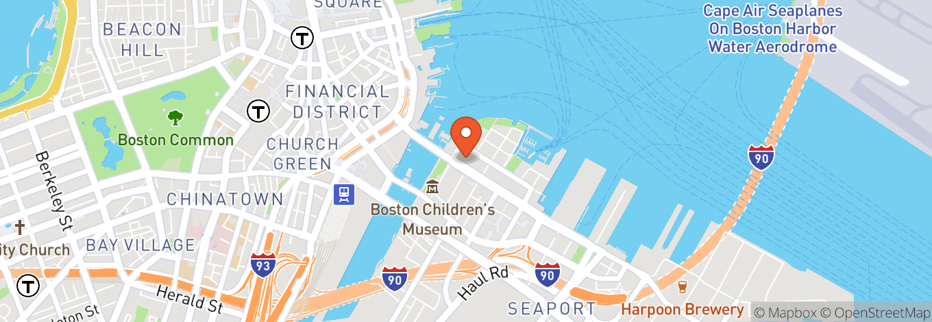 Map of Scorpion Bar Boston