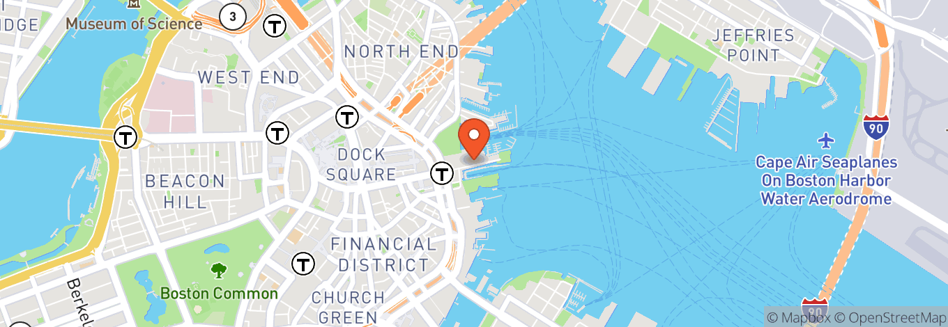 Map of Howl at the Moon Boston
