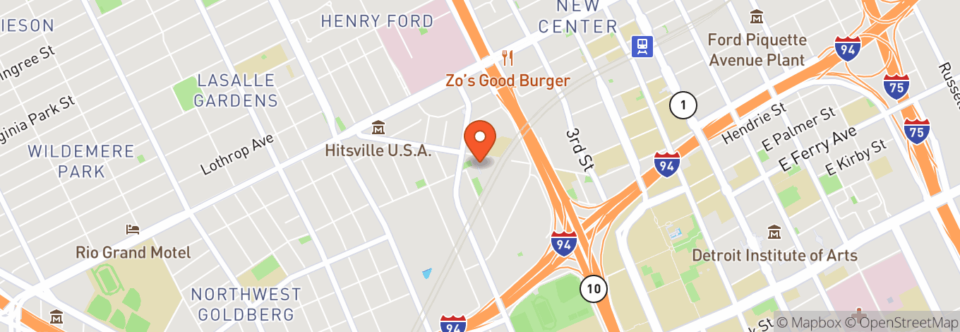 Map of Lincoln Factory