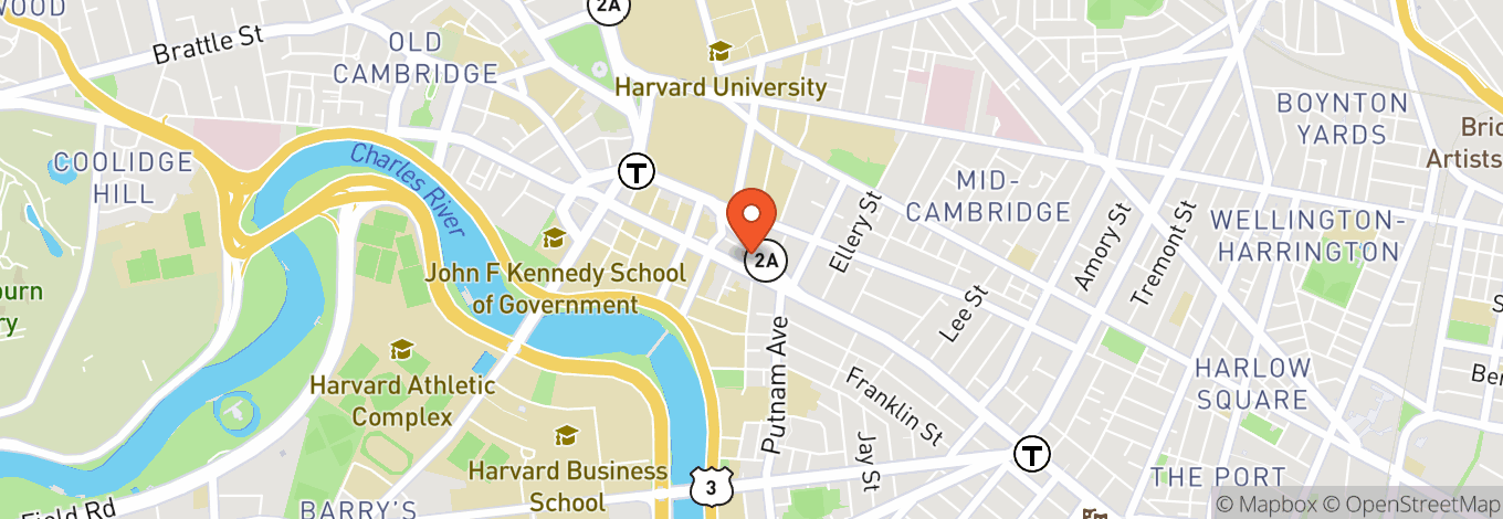 Map of Arrow Street Arts