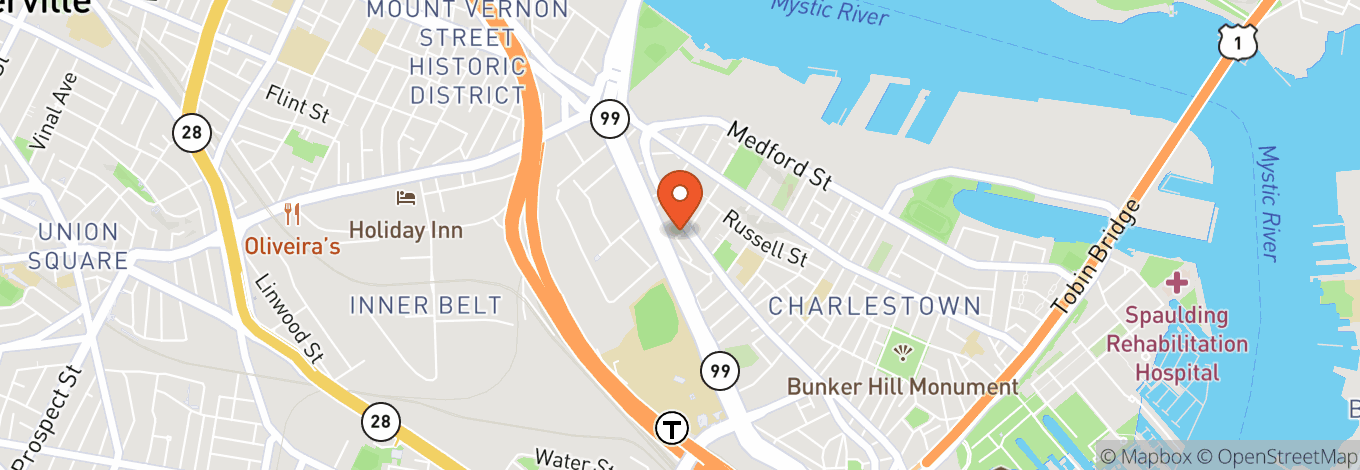 Map of Middlesex Lounge