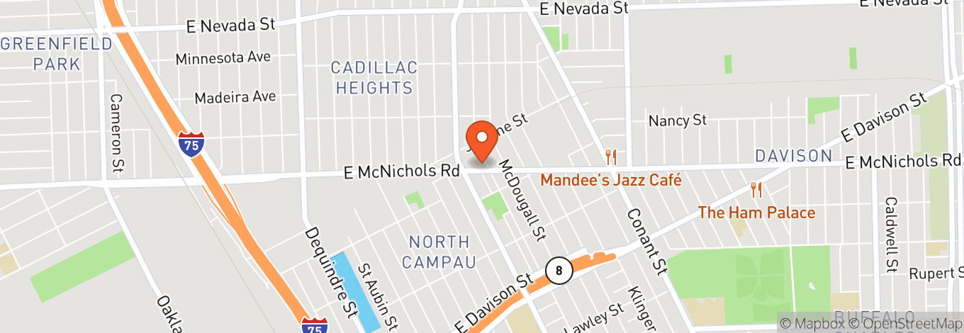 Map of The Paris Bar