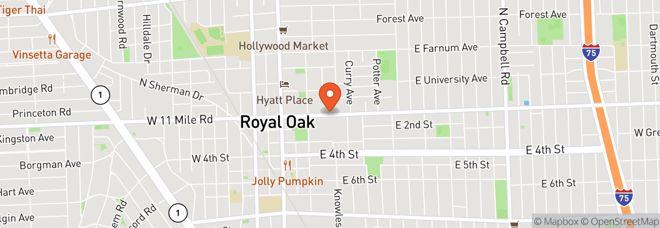 Map of Mark Ridley's Comedy Castle