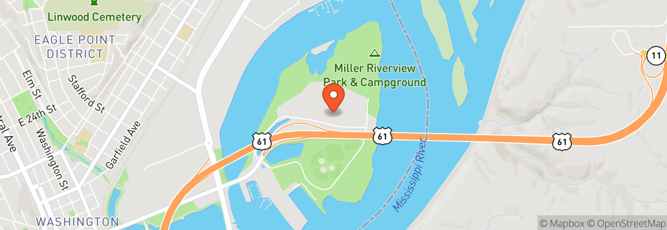 Map of Q Casino Q Showroom