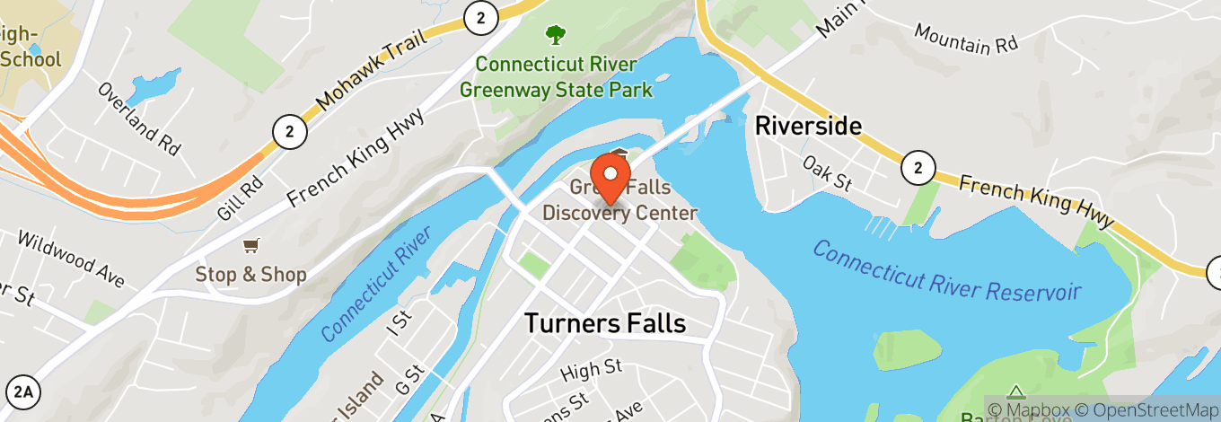 Map of Shea Theater Arts Center