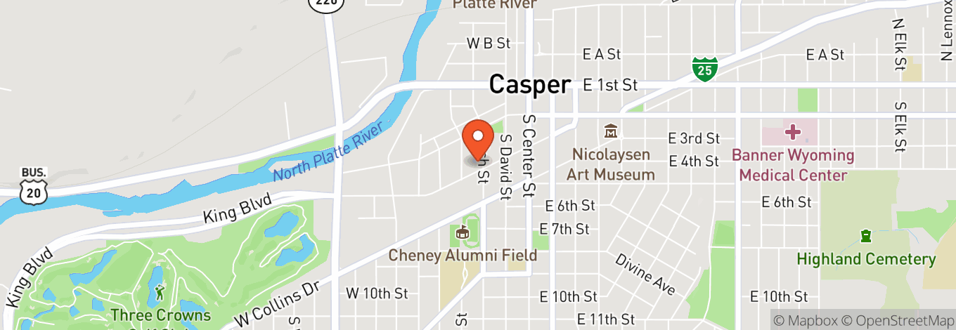 Map of The Gaslight Social