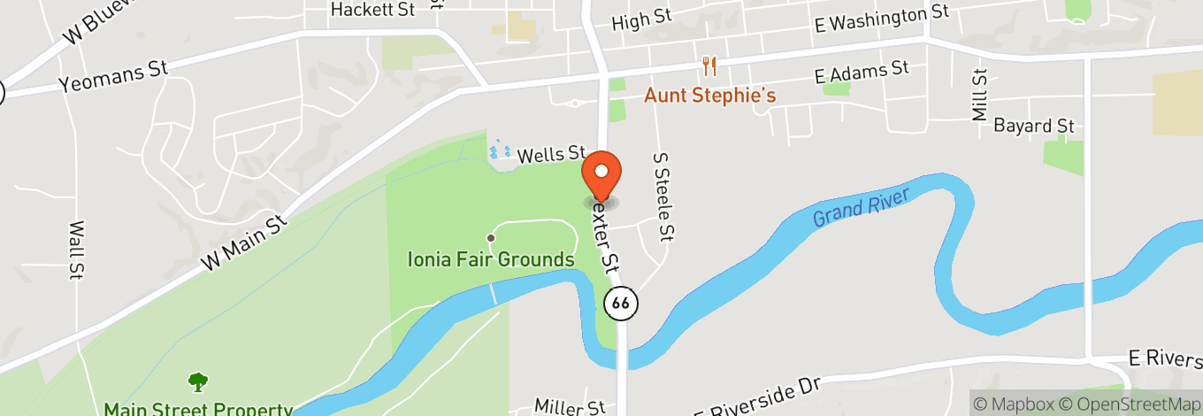 Map of Ionia Fairgrounds