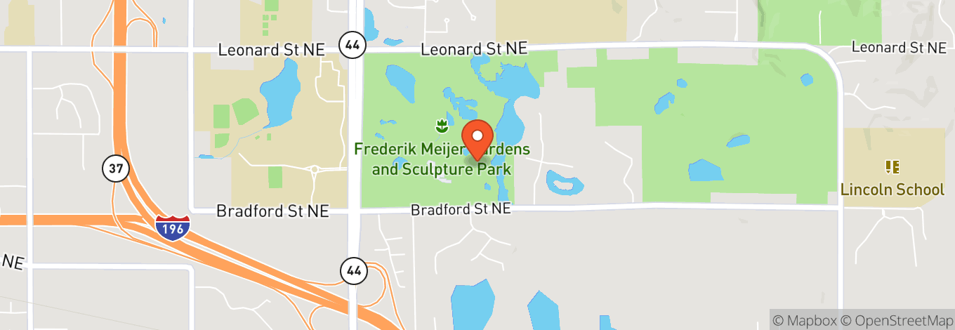 Map of Meijer Gardens