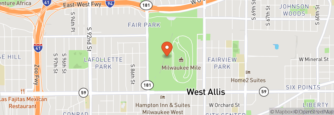 Map of Wisconsin State Fair Park