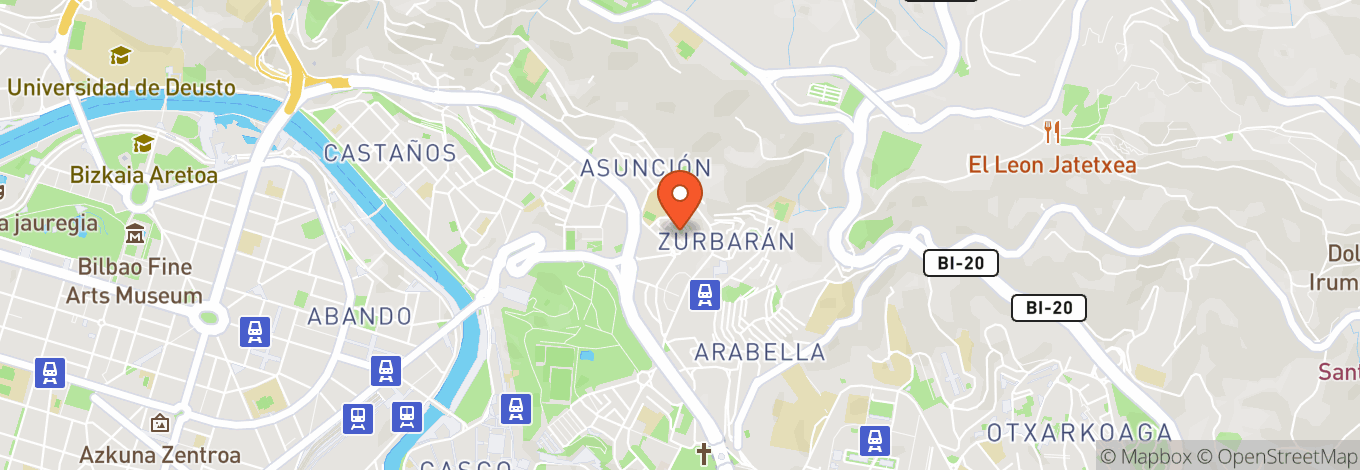 Map of Parking Mendizabala