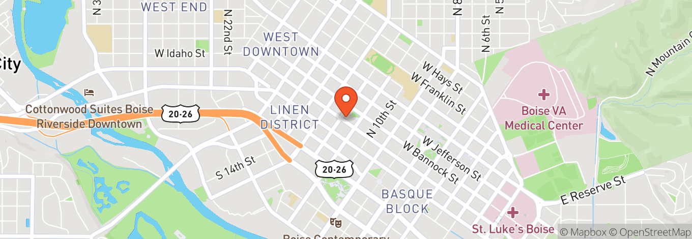 Map of Shrine Social Club