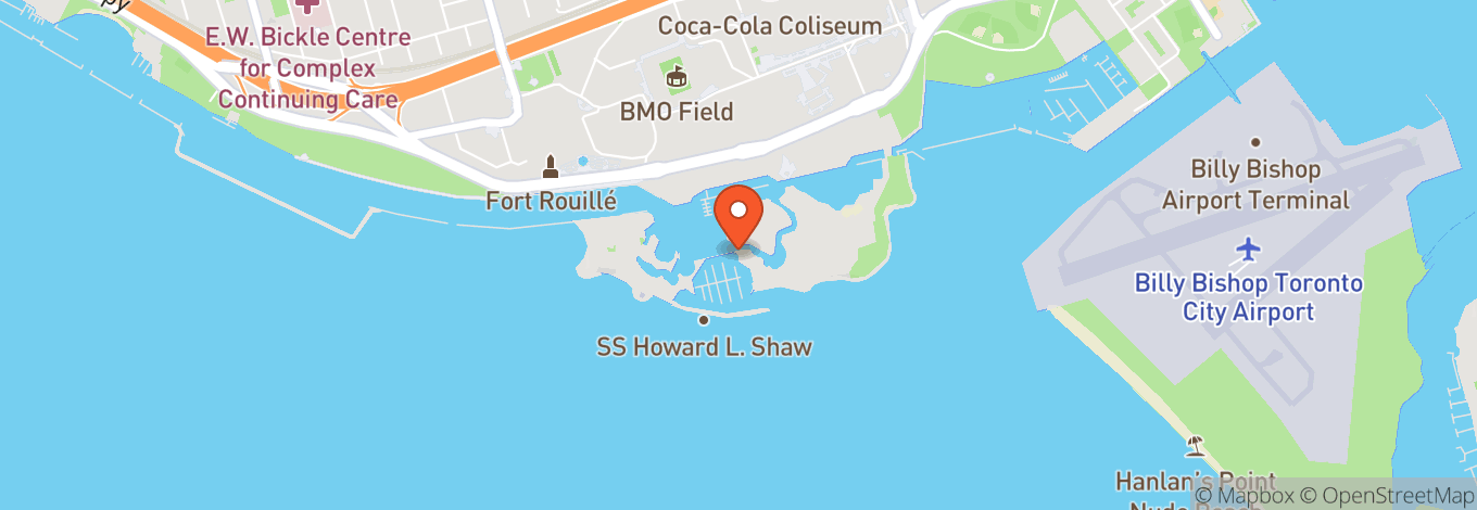 Map of Ontario Place