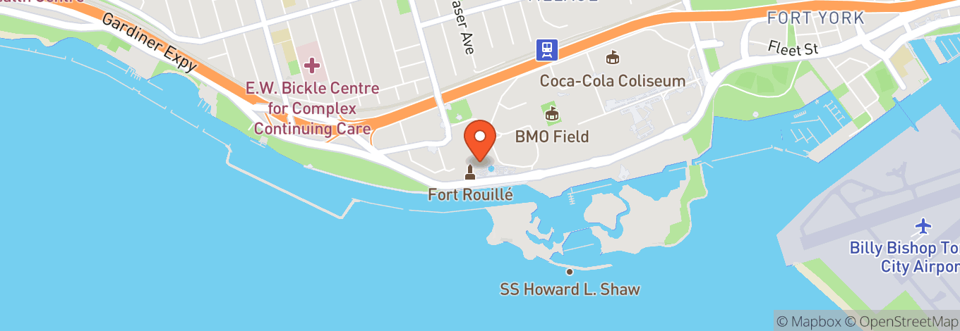 Map of Acqua Supper Club