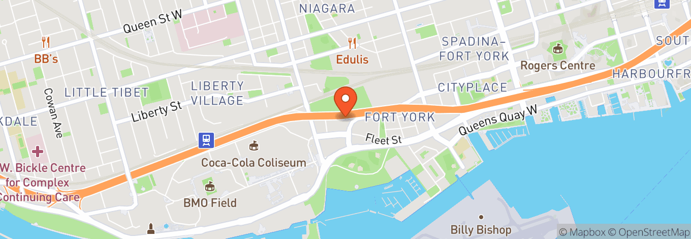 Map of Fort York