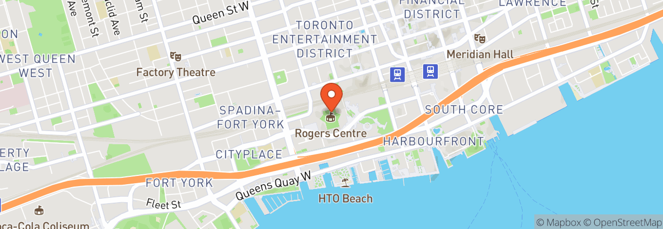 Map of Rogers Centre