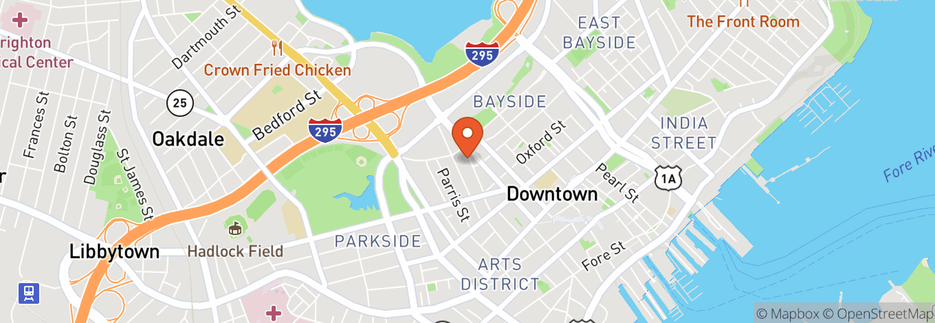 Map of Bayside Bowl