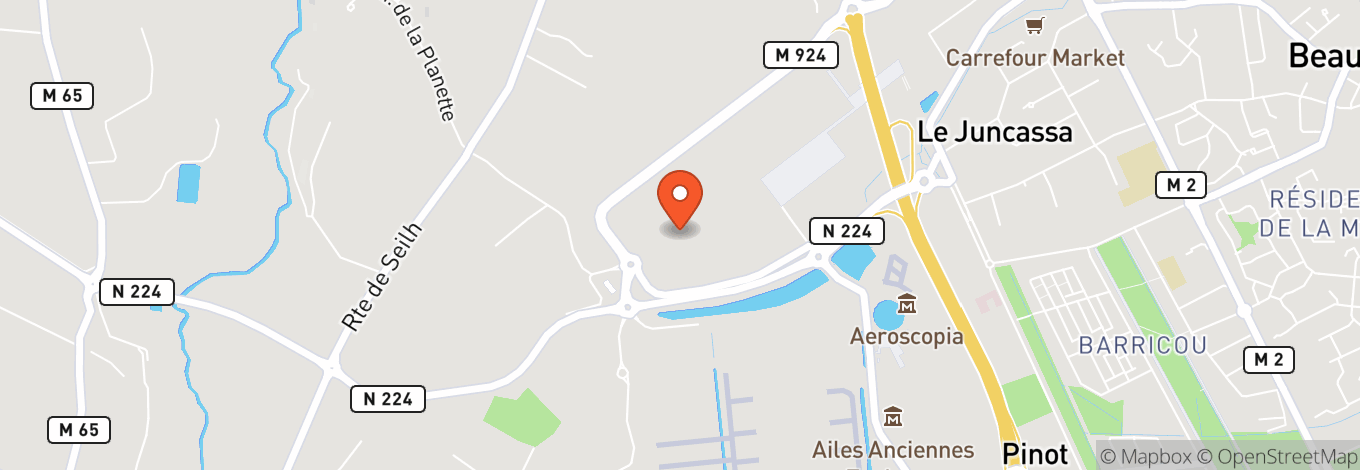 Map of MEETT - Toulouse Exhibition and Convention Centre