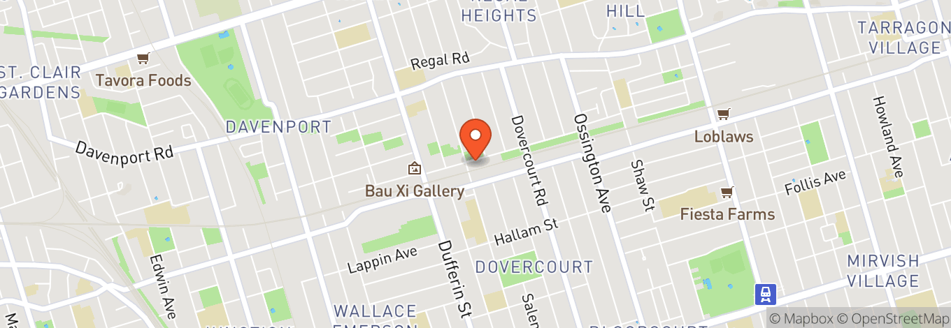 Map of The Sound Garage