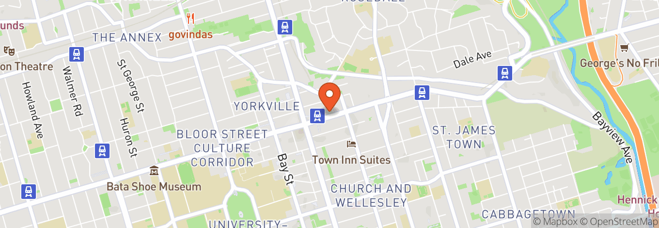 Map of W Toronto