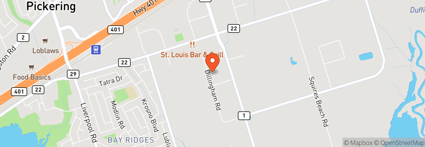 Map of Aquário Beach Club